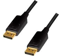 LogiLink CD0100 Câble DisplayPort DP/M vers DP/M, 4K/60Hz, CCS, noir, 1m (CD0100)