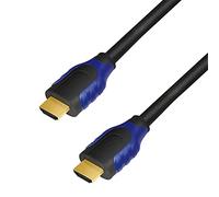 LogiLink High Speed with Ethernet - Câble HDMI avec Ethernet - HDMI mâle pour HDMI mâle - 1 m - noir - support 4K