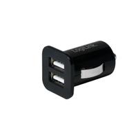 LogiLink Chargeur USB pour voiture 2x avec tapis antidérapant