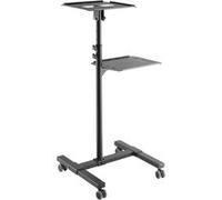 LogiLink Chariot de projection BP0069 – Acier, 2 niveaux – Pour projecteur/portable