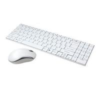 LOGILINK ID0109 - Ensemble clavier/souris, sans fil, mince, blanc