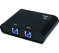 LogiLink UA0216 2 ports Switch USB 3.0 noir
