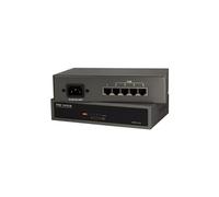 LogiLink - Commutateur - Géré - 4 x 10/100 (PoE) + 1 x 10/100 - de bureau - PoE (60 W)