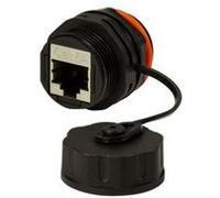 LogiLink Prise RJ45 double 060560 IP68 Cat.6A femelle Noir