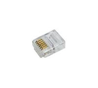 LogiLink - Connecteur de téléphone - RJ-12 (M) - non blindé (pack de 100)