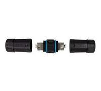 LogiLink Connecteur extérieur de câble, Cat.6A / Cat.7, noir G