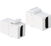 LogiLink Connecteur modulaire Keystone HDMI blanc