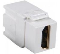 LogiLink Connecteur modulaire keystone HDMI, blanc Blanc G