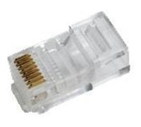 LogiLink - Connecteur pour raccordement - RJ-45 (M) - non blindé (pack de 100) G
