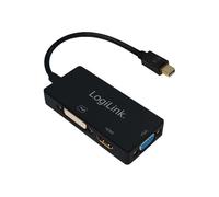 LogiLink Adaptateur vidéo CV0110 Mini DisplayPort vers DVI/HDMI/VGA