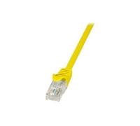 Logilink cordon de raccordement - 50 cm - jaune gmbh cp1027u