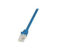 LogiLink - Cordon de raccordement - RJ-45 (M) pour RJ-45 (M) - 1.5 m - UTP - CAT 5e - bleu