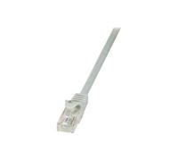 LogiLink - Cordon de raccordement - RJ-45 (M) pour RJ-45 (M) - 1.5 m - UTP - CAT 5e - gris