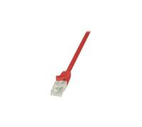 LogiLink - Cordon de raccordement - RJ-45 (M) pour RJ-45 (M) - UTP - CAT 5e - moulé, sans crochet - rouge