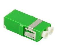 LogiLink Coupleur à fibre optique, LC duplex/APC, vert G