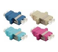 LogiLink Coupleur fibre optique, 2x LC-Duplex, beige G