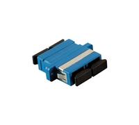 LogiLink - Coupleur réseau - mode unique SC (F) pour mode unique SC (F) - fibre optique - OS1/OS2 - bleu (pack de 400)