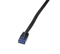 LogiLink CP0136B Câble réseau Cat5e UTP AWG 30 RJ45 3 m Bleu/Noir