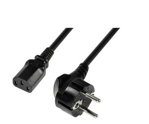 LogiLink CP095 Câble d'alimentation Schuko-C13 3 m Noir