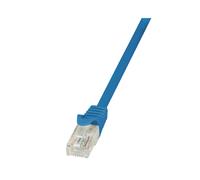 LogiLink CP1046U : Câble Réseau Cat.5e U/UTP Bleu 1.5m, Connecteurs RJ-45 Mâle, CCA 26/7, Gaine PVC, Conforme RoHS/CE