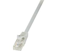 LogiLink CP1062U Câbles Ethernet Câble Réseau Cat5e UTP AWG26 3 m Gris