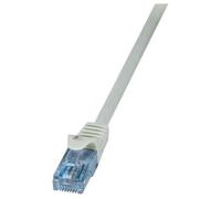 LogiLink CP3082U câble de réseau 7,5 m Cat6a U/UTP (UTP) Gris - Câbles de réseau (7,5 m, Cat6a, U/UTP (UTP), RJ-45, RJ-45, Gris)
