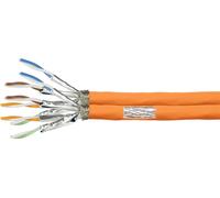 LogiLink CPV0063 Câble réseau CAT 7 orange 100 m