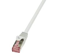 Logilink CQ2032S CAT6 S/FTP PIMF PrimeLine Patch Cable, 1 Meter Length, Grey, Gr