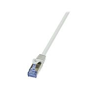 LogiLink CQ4012S Câble de Patch 600 MHz 0,25 m Gris