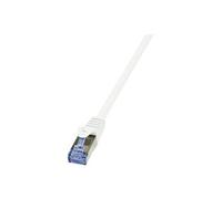 Logilink cq4081s câble de patch 600 mhz 7,5 m blanc