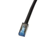 LogiLink CQ7123S Câble Réseau Cat6a S/FTP (S-STP) 30m Noir, Connecteurs RJ-45 Contacts Or, 10000 Mbit/s, Diamètre 6.5mm, PVC