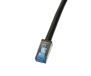 LogiLink CQ7133S câble de réseau Noir 40 m Cat6a S/FTP (S-STP)
