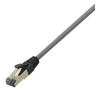 LogiLink CQ8042S RJ45 Câble réseau, câble patch CAT 8.1 S/FTP 1.50 m gris clair sans halogène 1 pc(s)