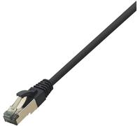 LogiLink CQ8043S RJ45 Câble réseau, câble patch CAT 8.1 S/FTP 1.50 m noir sans halogène 1 pc(s)