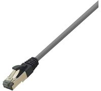 LogiLink CQ8072S RJ45 Câble réseau, câble patch CAT 8.1 S/FTP 5.00 m gris clair sans halogène 1 pc(s)