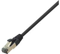 LogiLink CQ8093S RJ45 Câble réseau, câble patch CAT 8.1 S/FTP 10.00 m noir sans halogène 1 pc(s)