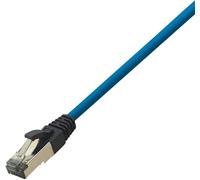 LogiLink CQ8096S RJ45 Câble réseau, câble patch CAT 8.1 S/FTP 10.00 m bleu sans halogène 1 pc(s)