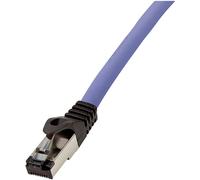 LogiLink CQ8106S RJ45 Câble réseau, câble patch CAT 8.1 S/FTP 15.00 m bleu blindage par tresse, sans halogène 1 pc(s)