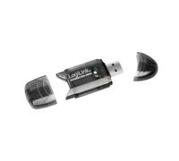 LogiLink Lecteur de carte CR0007 USB 2.0 SD/SDHC/MMC/RS-MMC Noir