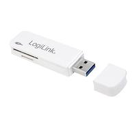 Logilink cr0034 a Lecteur de Carte USB 3.0 en Format Mini avec Couvercle de Protection Blanc