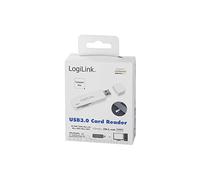 LogiLink CR0034 Lecteur de carte USB 3.0 SD/TFT Blanc
