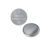 LogiLink CR2025B10 Lot de 10 Piles Lithium CR2025 3V Non Rechargeables, Facteur de Forme Pile Bouton pour Applications Domestiques