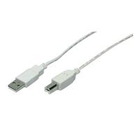 LogiLink CU0007 Câble USB 2.0 Mâle/Mâle 2 m Gris