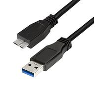 LogiLink Câble USB 3.0 CU0027 A mâle/Micro-B mâle 2 m Noir