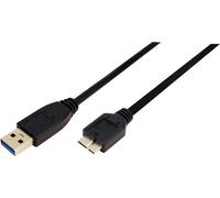 Logilink CU0028 USB Kabel LogiLink A -> micro B St/St 3.00m sw