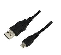 LogiLink CU0034 Câble LogiLink USB 2.0, USB-A - USB-B Micro mâle, 1,8 m