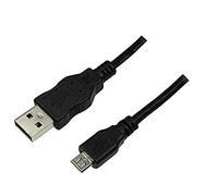 LogiLink Câble USB CU0034 USB 2.0 USB-A mâle / Micro-B mâle 1,80 m Noir