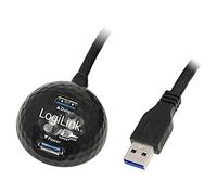 LogiLink Câble USB 3.0 CU0035 avec station d'accueil 1,50 m Noir
