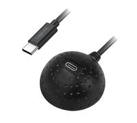 LogiLink CU0099 - Câble d'extension USB-C (3.2 Gen1), Boule d'accueil, Charge Rapide des appareils et Transfert de données jusqu'à 5 Gbit/s, Longueur du câble : 1,5 m
