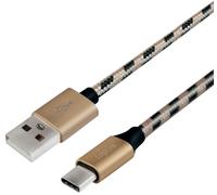 LogiLink CU0135 Câble de données et de charge LogiLink, USB-A - USB-C mâle, 2,0 m